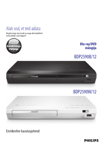 Kasutusjuhend Philips BDP2590B Blu-ray-mängija