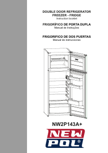 Manual de uso New Pol NW2P143 Frigorífico combinado
