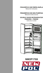 Manual New Pol NW2P170 Fridge-Freezer