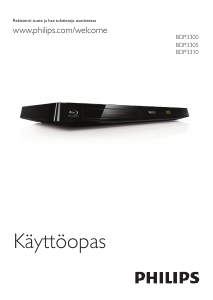 Käyttöohje Philips BDP3300 Blu-ray-soitin