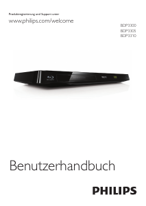 Bedienungsanleitung Philips BDP3300 Blu-ray player