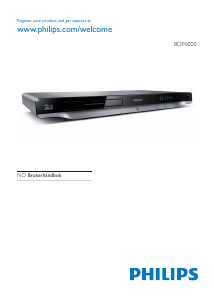 Bruksanvisning Philips BDP6000 Blu-ray-spiller