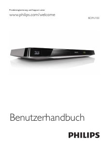 Bedienungsanleitung Philips BDP6100 Blu-ray player