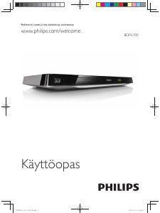 Käyttöohje Philips BDP6100 Blu-ray-soitin