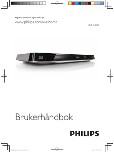 Bruksanvisning Philips BDP6100 Blu-ray-spiller