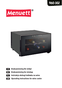 Manual Menuett 960-302 Wine Cabinet