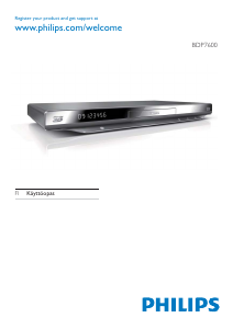 Käyttöohje Philips BDP7600 Blu-ray-soitin