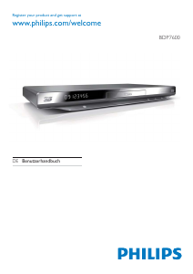 Bedienungsanleitung Philips BDP7600 Blu-ray player
