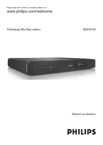 Návod Philips BDP9100 Blu-ray prehrávač