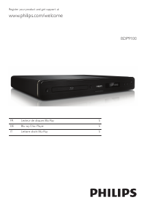 Bedienungsanleitung Philips BDP9100 Blu-ray player
