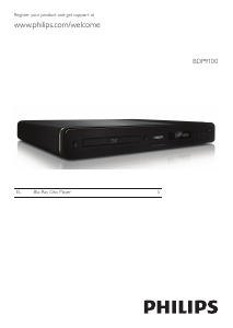 Εγχειρίδιο Philips BDP9100 Blu-ray Player