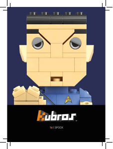 Instrukcja Mega Construx set DTF91 Kubros Spock