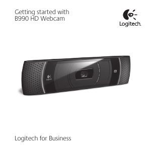 Bruksanvisning Logitech B990 HD Webcam