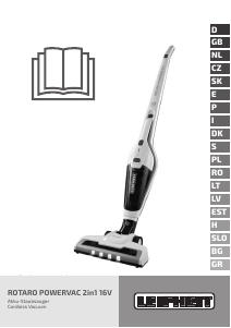 Manual de uso Leifheit Rotaro PowerVac 2in1 Aspirador