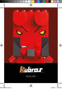 Mode d’emploi Mega Construx set DTW66 Kubros Hellboy
