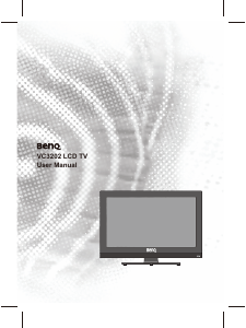 Manual BenQ VC3202 LCD Television