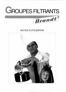 Mode d’emploi Brandt 550H88/1 Hotte aspirante
