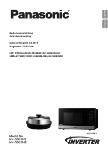 Bedienungsanleitung Panasonic NN-GD38HS Mikrowelle