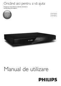Manual Philips DVP2852 DVD player
