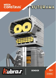 Mode d’emploi Mega Construx set DXB86 Kubros Bender