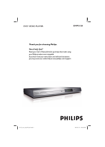 Εγχειρίδιο Philips DVP3120 Συσκευή αναπαρωγής DVD