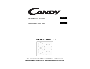 Handleiding Candy CIS633DTT/1 Kookplaat