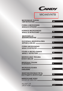 Návod Candy MIC440VNTB Mikrovlnná rúra