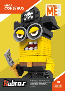 Handleiding Mega Construx set DXB93 Kubros Pirate Minion