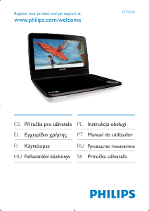 Manuál Philips PD9000 Přehrávač DVD