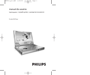 Manual Philips PET810 Leitor de DVD