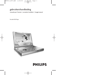 Manuale Philips PET810 Lettore DVD