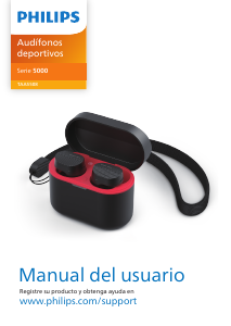 Manual de uso Philips TAA5508BK Auriculares