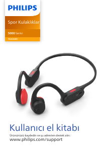 Kullanım kılavuzu Philips TAA5608BK Kulaklık