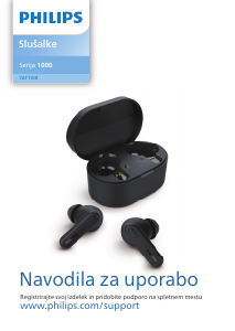 Priročnik Philips TAT1108BL Slušalka