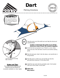 Handleiding Kelty Dart 2 Tent