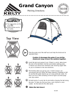 Handleiding Kelty Grand Canyon 9 Tent