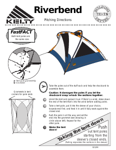 Handleiding Kelty Riverbend 2 Tent