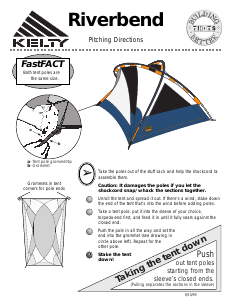 Manual Kelty Riverbend 4 Tent