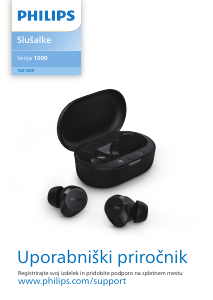 Priročnik Philips TAT1209BK Slušalka