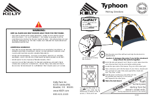 Handleiding Kelty Typhoon 2 Tent