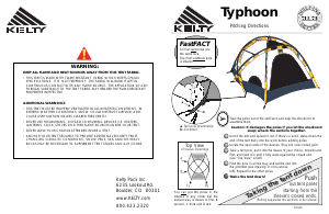 Handleiding Kelty Typhoon 3 Tent