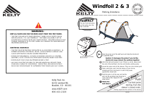 Handleiding Kelty Windfoil 3 Tent