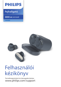 Használati útmutató Philips TAT6908BK Fejhallgató