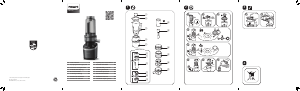 Instrukcja Philips HR3770 Sokowirówka