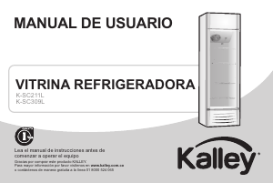 Manual de uso Kalley K-SC309L Congelador