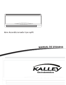 Manual de uso Kalley K-AC09S Aire acondicionado