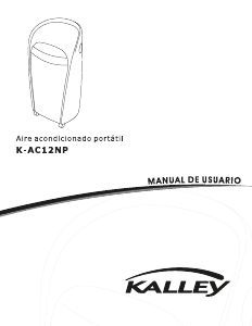 Manual de uso Kalley K-AC12TP Aire acondicionado