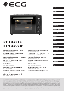 Handleiding ECG ETH 3502W Oven