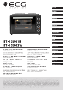 Vadovas ECG ETH 3502W Orkaitė