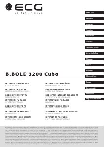 Instrukcja ECG B.BOLD 3200 Cubo Radio